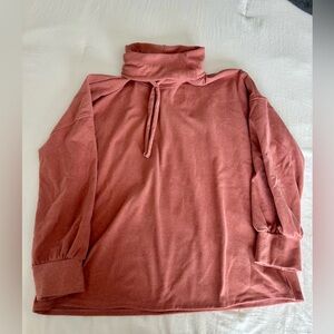 Cherish Warm Coral Sweater